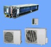 Duct air conditioner DX + hydraulic heating system