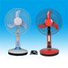 Durable battery and stable quality rechargeable cooling fan with LED light