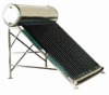 EN12976 compact high pressure heat pipe solar energy water heater