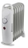 Electric 5-fins oil heater