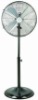 Electric Metal Stand Fan chrom painting black