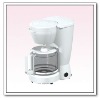 Electric Plastic Coffee Maker with indicator light