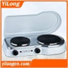 Electric cooking plates/hot plate with cover HP-2258C