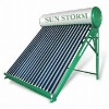 Environmental storm-styled solar water heater