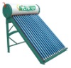 Evacuated tube solar water heater