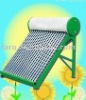 FREESTANDING EVACUATED TUBE NON-PRESSURE SOLAR WATER HEATER