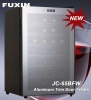 FUXIN:JC-65BFW,.Thermoelectric  Wine celler with Glass Door hold 28 bottles/cave a vin.