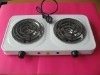 Factory supply electric hob with 2 burners