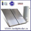 Flat panel Solar water heater suit for high building