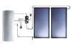 Flat panel Split-pressurized Solar water heater