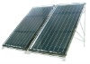 Flat panel pressruized solar water heater