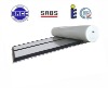 Flat panel pressruized solar water heater