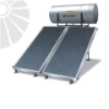 Flat panel solar water heater