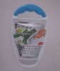 Folding multi-purpose stainless vegetable &fruit grater with handle