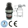 Food Waste Disposer,Continuous Feed(CB,CE,RoHS,CQC)