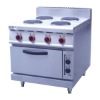 Free Standing Stainless Steel Electric Range  with Oven