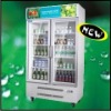 Freezer showcase for drinks upright display showcase