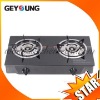 GLASS TABLE GAS STOVE (2 BURNERS)