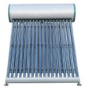 Galvanized solar water heater