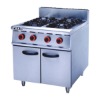 Gas Range with Cabinet