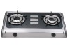 Gas cooker with 2 burners