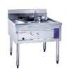 Gas single burner stove with water tap for kitchen equipment,passed ISO9001