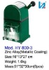 Green Colorful Zinc Alloy Manual Ice crusher, S/S ice shaver