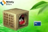 Greenhouse evaporative air cooler with Eco-friendly system