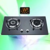 HOT!!!70cm built in glass two 2 burner gas cooker cooktop gas stove gas hob model 858AL85X