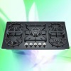 HOT!!!competitive pricing 90cm built in glass five 5 burner gas cooker cooktop gas stove gas hob model 860