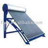 Heat pipe low pressure solar heater system