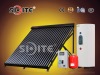 Heat pipe pressure split solar water heater A003