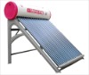 Heat pipe pressured solar water heater