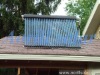 Heat pipe solar collector