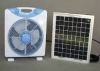 High Quality Solar Rechargeable Fans