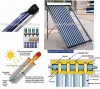 High efficiency heat pipe pressure solar collector