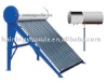 High efficient unpressurized solar water heaters