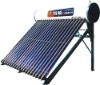 Highly absorptive pressurized solar water heater