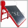Home unpressurized solar energy heater