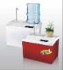 Ice maker with water dispenser