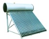 Indirect loop glass tube solar energy water heater