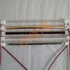 Infrared heater lamp with carbon fiber heating wire