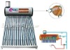 Integral pressure solar water heater