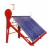 Integrated and pressurized solar water heater