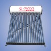 Integrated solar hot water heater