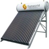 Integration pressurized solar water heater
