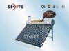 Integrative Pre-heated solar water heater with copper coil