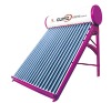 Integrative stainless steel solar heating system