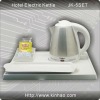 JK-5 Stainless Steel Electric Kettle with trays