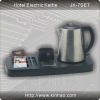JK-7SET Stainless Steel Electric Kettle with Tray